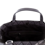 BAO BAO ISSEY MIYAKE Handtasche CRYSTAL GLOSS grau