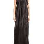 Masnada Damen Abendkleid schwarz