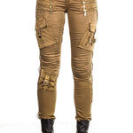 Robin`s Jean Damen Cargo Hose RAPTOR ocker