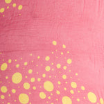 Faliero Sarti Tuch BUBBLE pink gelb
