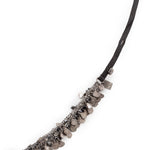 GOTI Silber Armband BR1106 silber schwarz