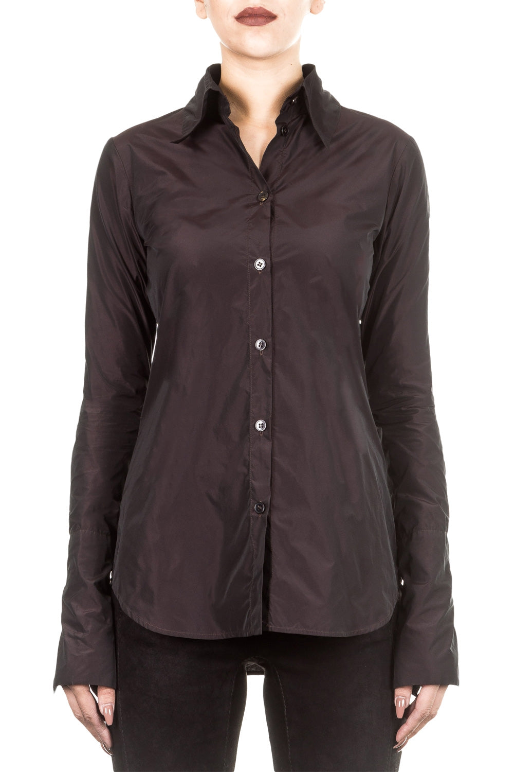 Katharina Hovman Damen Bluse violett