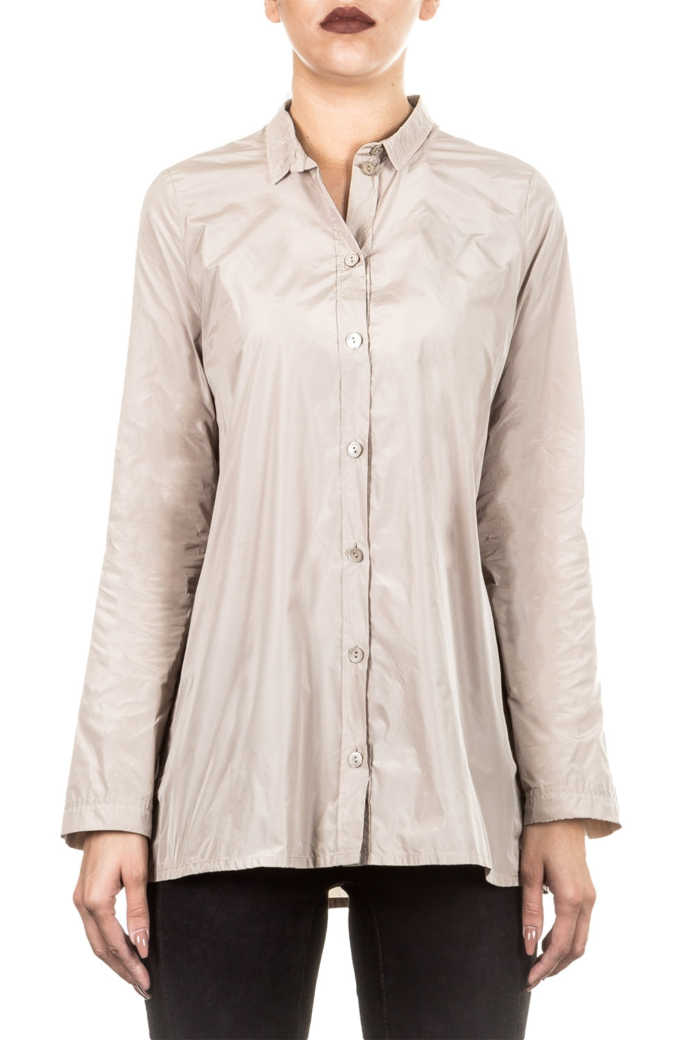 Katharina Hovman Damen Bluse beige