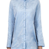 Katharina Hovman Damen Bluse blau