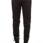Ann Demeulemeester Damen 7/8 Hose Avantgarde schwarz 