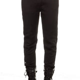 Ann Demeulemeester Damen 7/8 Hose Avantgarde schwarz 