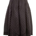 ISSEY MIYAKE Plissee Hoserock schwarz