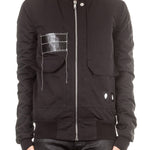 Rick Owens DRKSHDW Herren Bomber Jacke schwarz