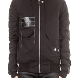 Rick Owens DRKSHDW Herren Bomber Jacke schwarz
