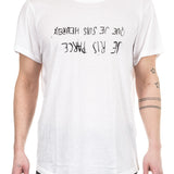 Ann Demeulemeester Herren T-Shirt weiß