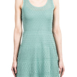 M Missoni Damen Strick Kleid mint