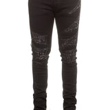 Fagassent Herren Jeans LENBRANT schwarz