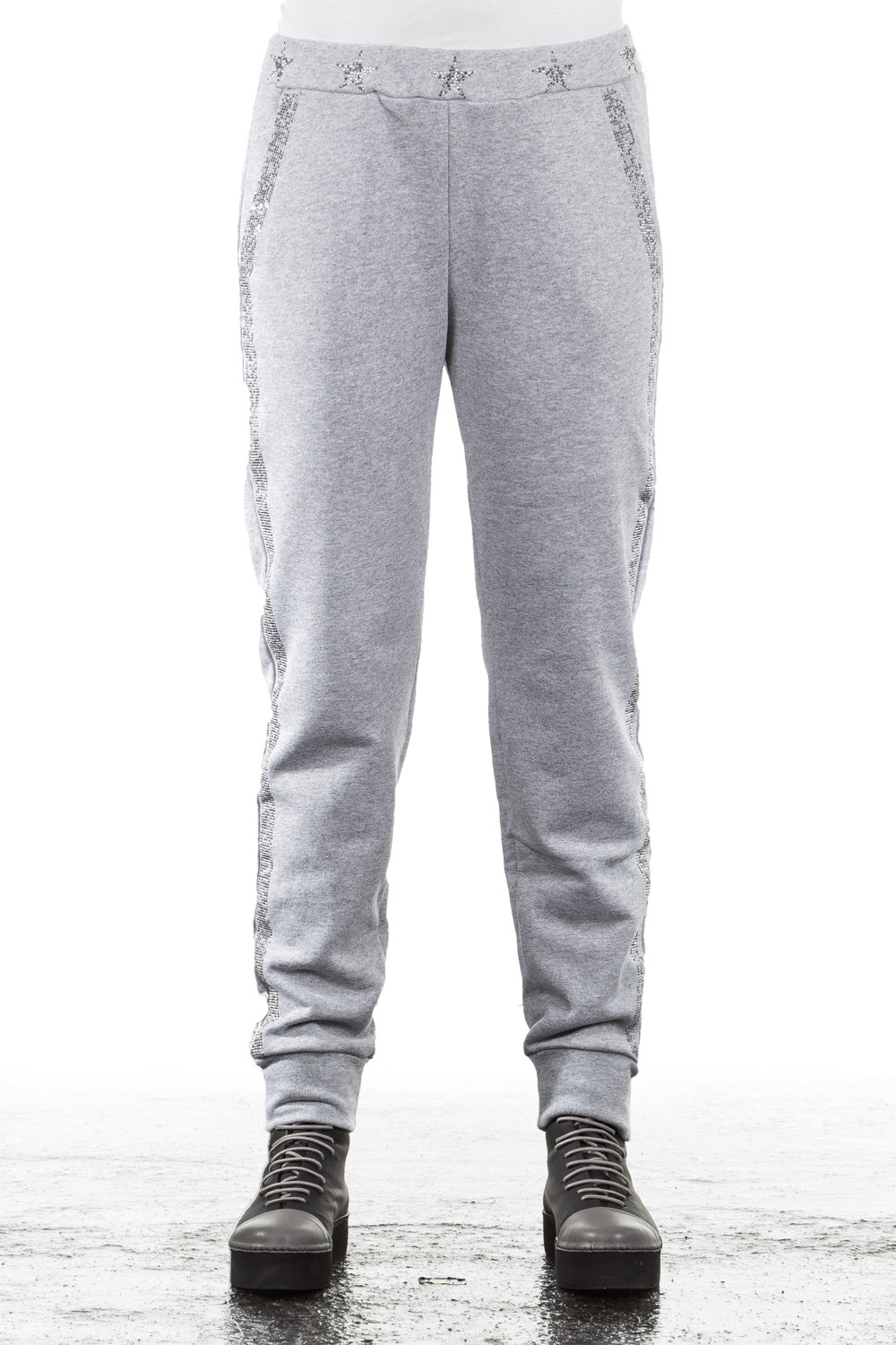 Jet Set Damen Sweathose TIMEA grau melange