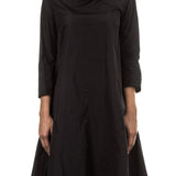 Katharina Hovman Damen Kleid A-Linie anthrazit