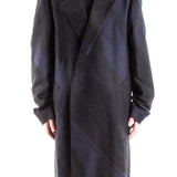 ISSEY MIYAKE Herren Mantel bicolor schwarz