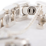 BUDDHA TO BUDDHA Silberarmband BATUL 1 cm silber