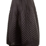 ISSEY MIYAKE Plissee Hoserock schwarz