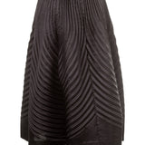 ISSEY MIYAKE Plissee Hoserock schwarz
