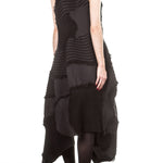 ISSEY MIYAKE Plissee Kleid schwarz