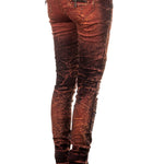 Robin`s Jean Damen Jeans MOTORCYCLE orange