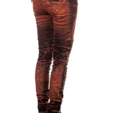 Robin`s Jean Damen Jeans MOTORCYCLE orange