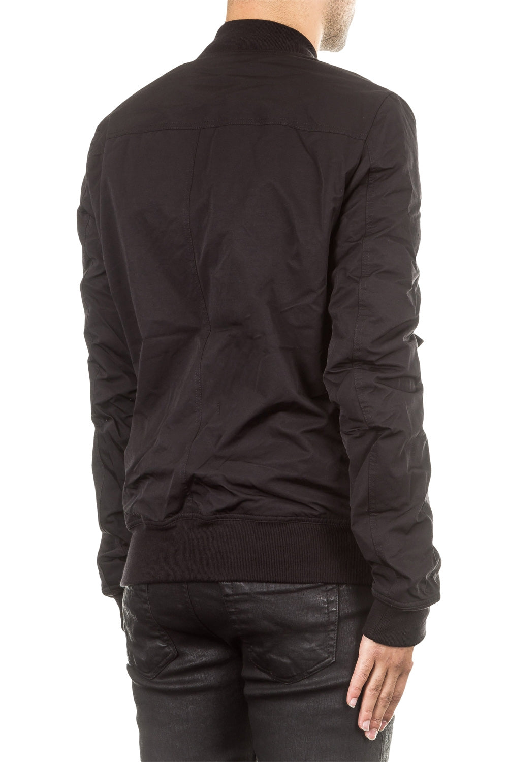 Rick Owens DRKSHDW Herren Bomber Jacke schwarz