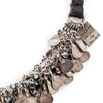 GOTI Silber Armband BR1106 silber schwarz