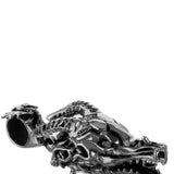 Elf Craft Anhänger Drachenkopf silber