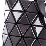 BAO BAO ISSEY MIYAKE Handtasche CRYSTAL GLOSS grau