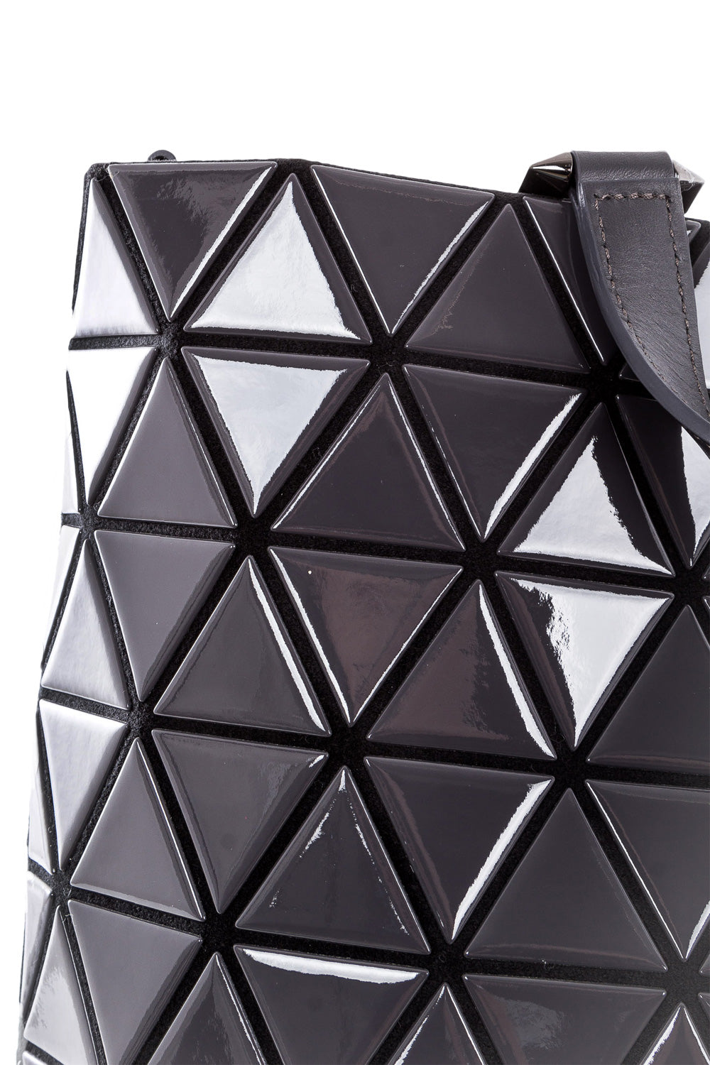 BAO BAO ISSEY MIYAKE Handtasche CRYSTAL GLOSS grau