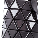 BAO BAO ISSEY MIYAKE Handtasche CRYSTAL GLOSS grau