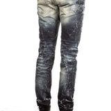 Robin`s Jean Herren Jeans MARLON SKINNY mit Nieten blau 