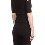 Helmut Lang Damen Strickkleid schwarz