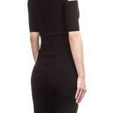 Helmut Lang Damen Strickkleid schwarz