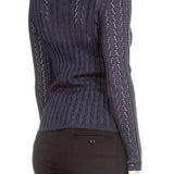 M Missoni Damen Strick Jacke navy