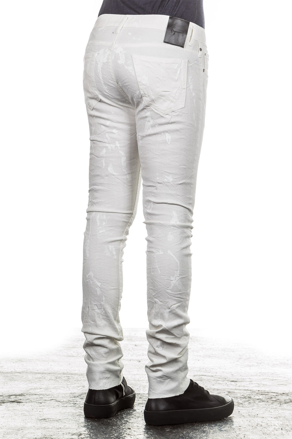 Fagassent Herren Jeans JESUS beschichtet weiß