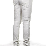 Fagassent Herren Jeans JESUS beschichtet weiß