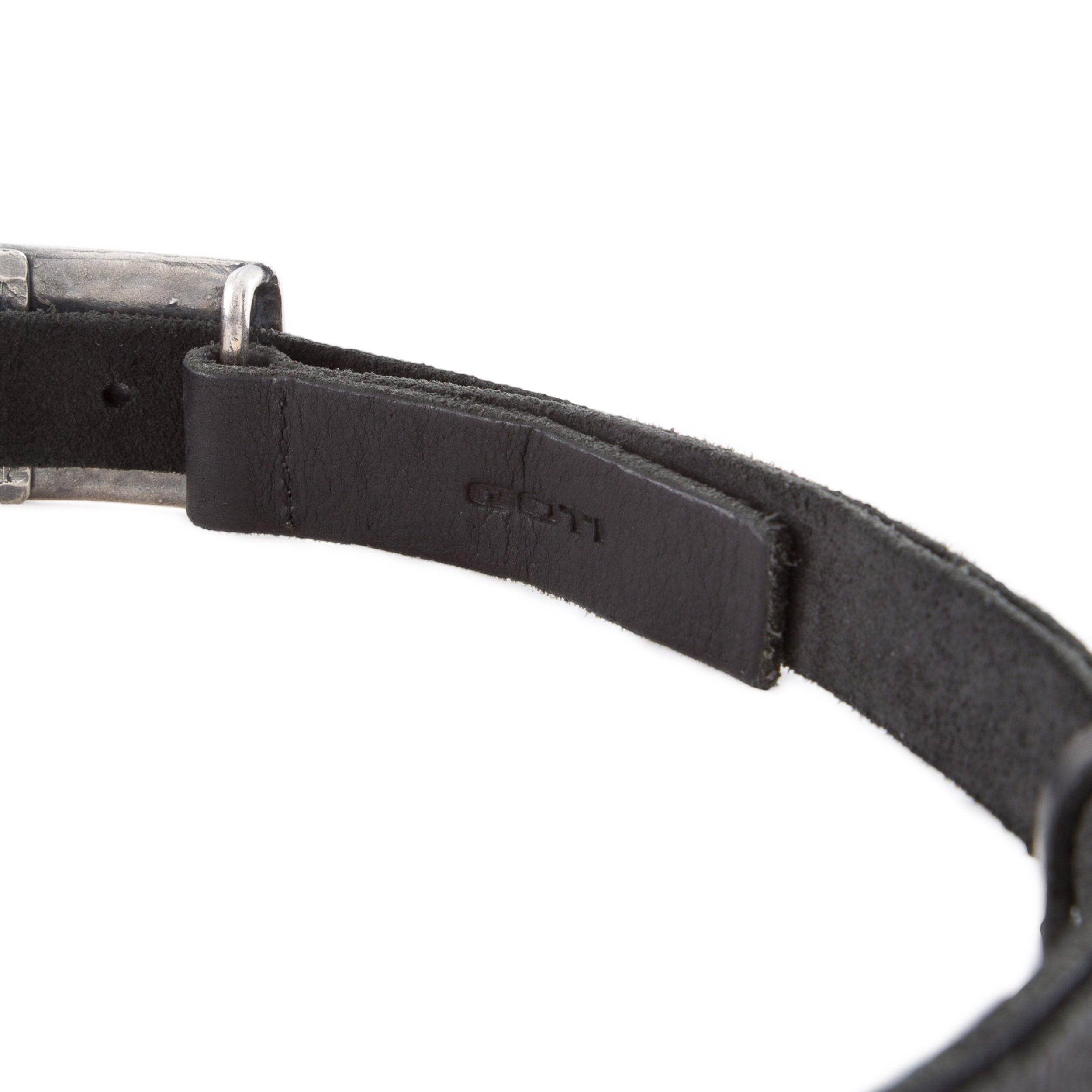GOTI Ledergürtel CT723.B schwarz