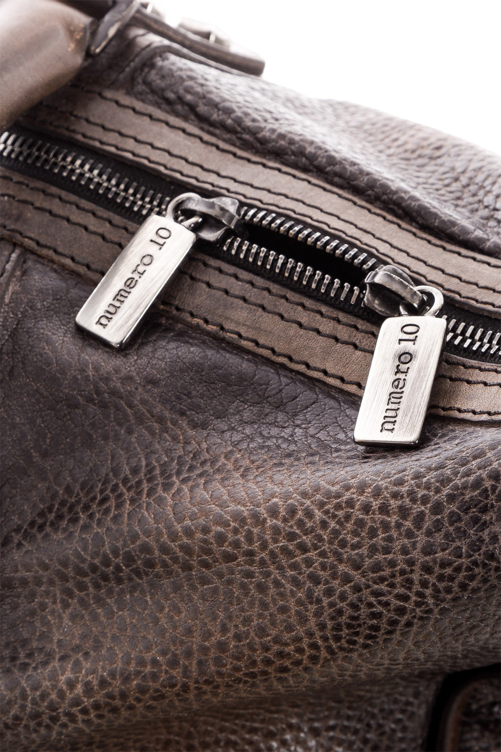 numero 10 Leder Tasche braun
