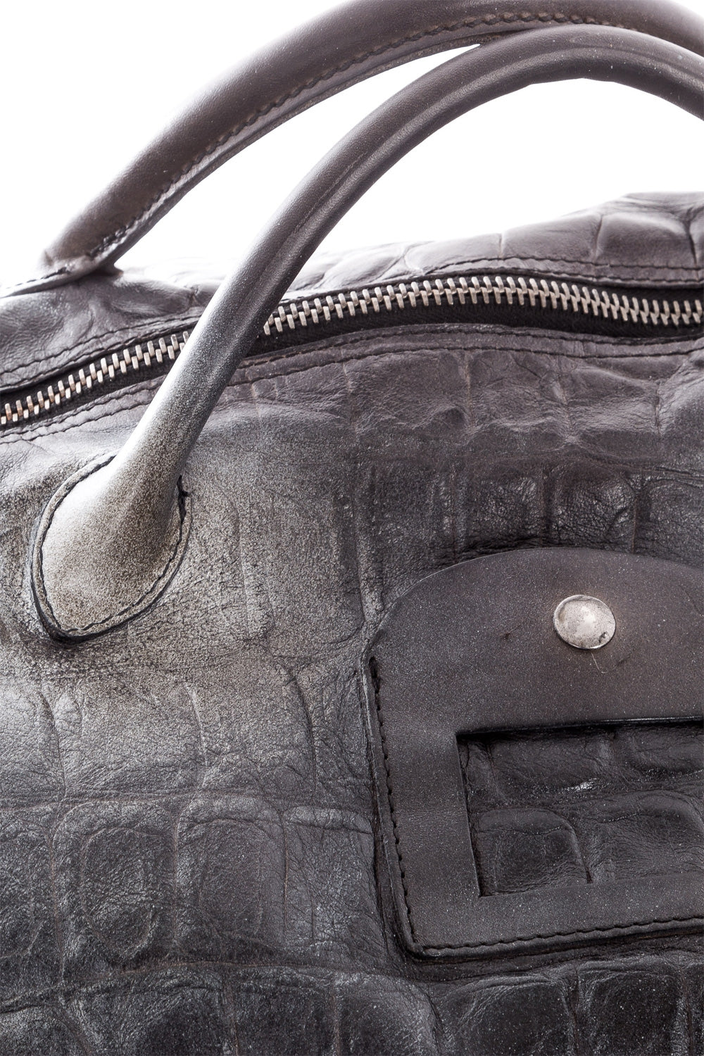 numero 10 Leder Tasche anthrazit