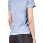 Jet Set Damen T-Shirt INDI blau