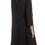 Katharina Hovman Damen Kleid A-Linie anthrazit