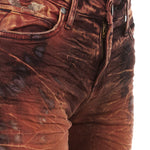Robin`s Jean Damen Jeans MOTORCYCLE orange