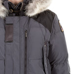 Parajumpers Herren Daunen Jacke HARRASEEKET grau