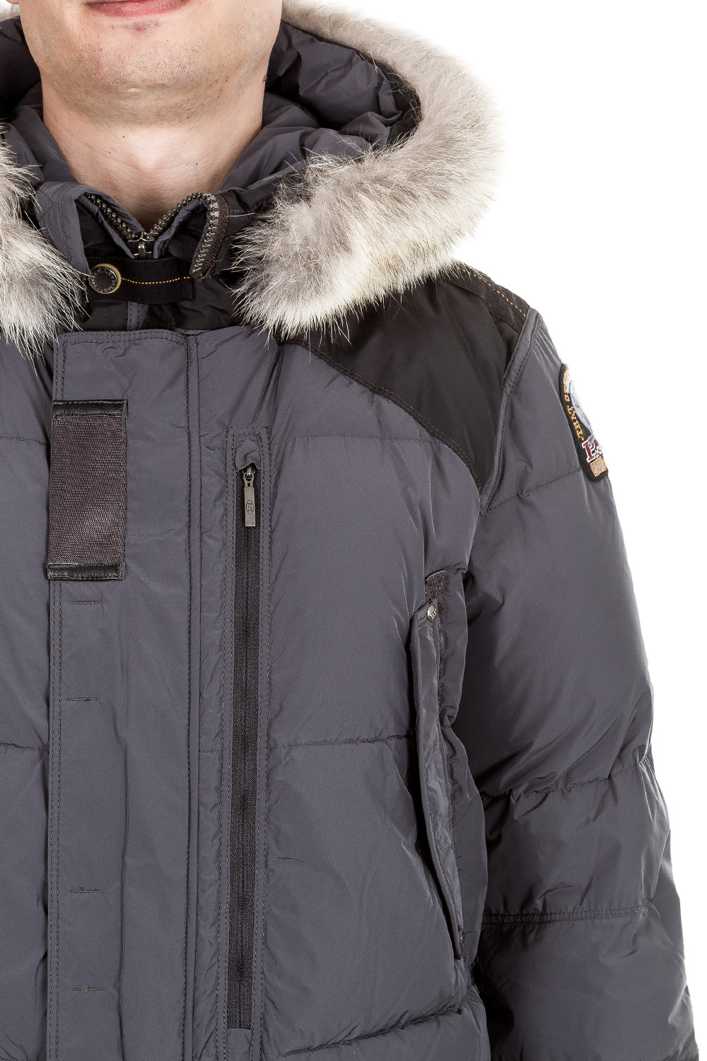 Parajumpers Herren Daunen Jacke HARRASEEKET grau