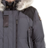 Parajumpers Herren Daunen Jacke HARRASEEKET grau