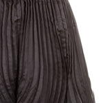 ISSEY MIYAKE Plissee Hoserock schwarz