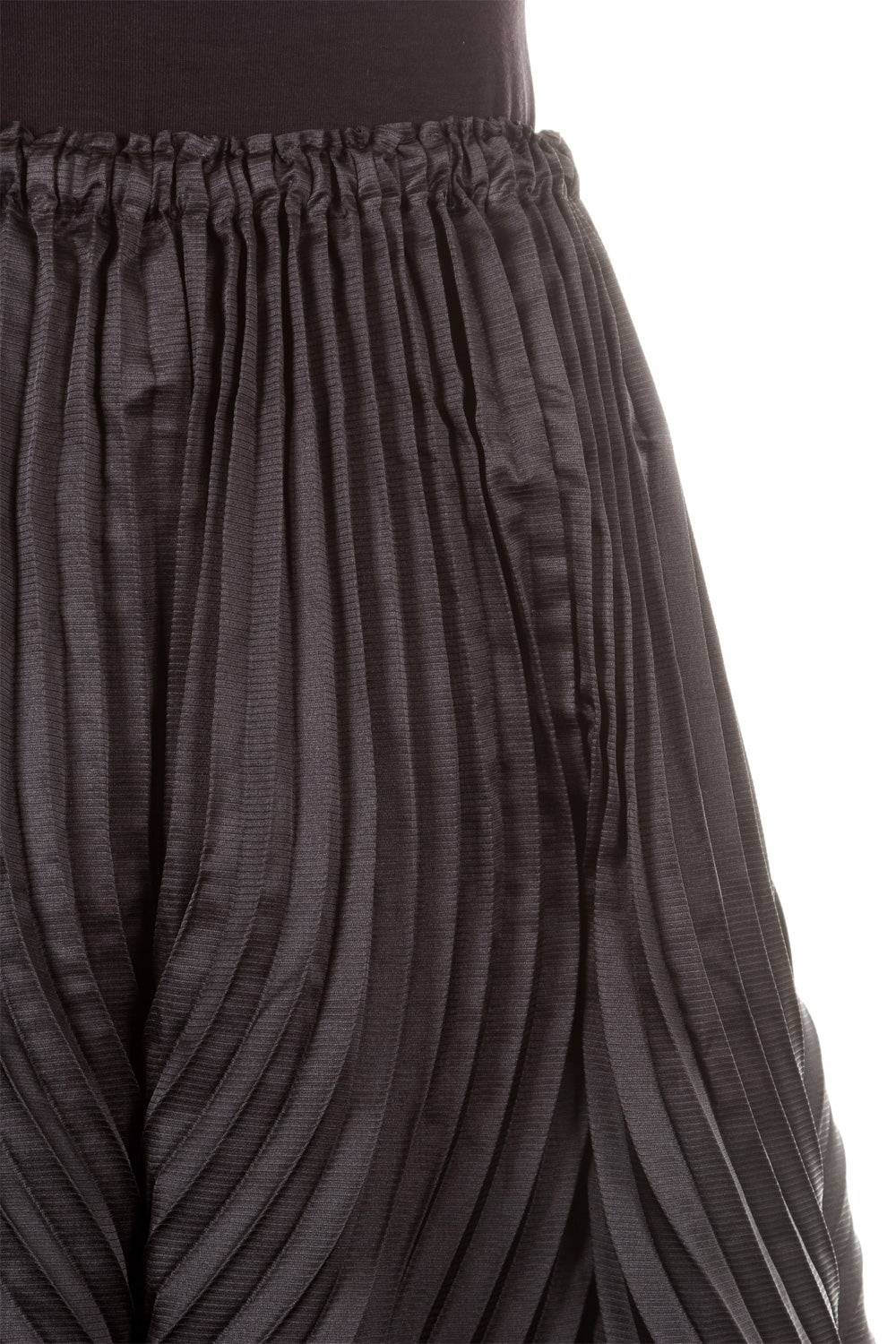 ISSEY MIYAKE Plissee Hoserock schwarz