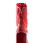 Marsèll Damen Stiefel mit Zip MASSICCIA rot