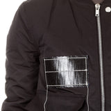 Rick Owens DRKSHDW Herren Bomber Jacke schwarz
